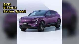 BYD Electric Sedan Luxury Speed ​​Seater