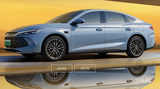 2025 BYD Qin L DMi 4 πόρτες 5 θέσεις EV αυτοκίνητα με 0,42 ώρες γρήγορη φόρτιση και υποστήριξη AC / DC